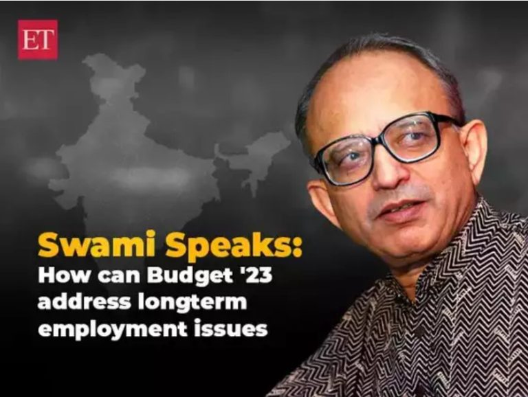 Swami Speaks: How can Budget ’23 address longterm employment issues